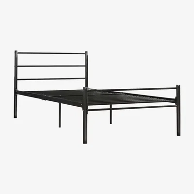 The Range Dorset Bed Frame - Black / Single
