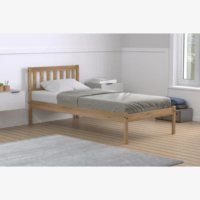 The Range Lisbon Single Bed - Brown