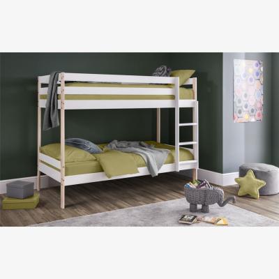 The Range Classic Single 2 Tone Design Bunk Bed - White