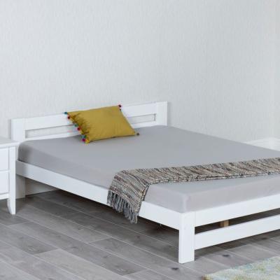 The Range Solid Pine Wood Xiamen Bed Frame - White / Single