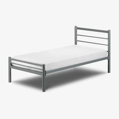 The Range Alpen Bed Frame - Silver / Single