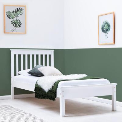 The Range Disley Classic White Wooden Single Bed Frame - White