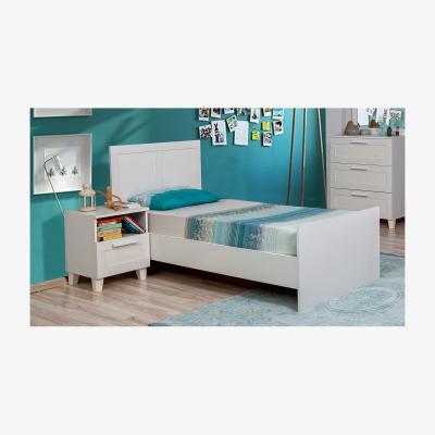 The Range Hedere Single Bed - White
