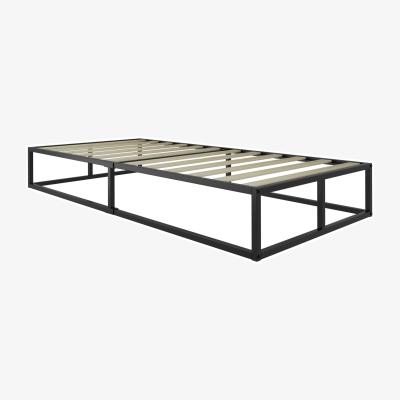 The Range Soho Metal Platform Single Bed - Black
