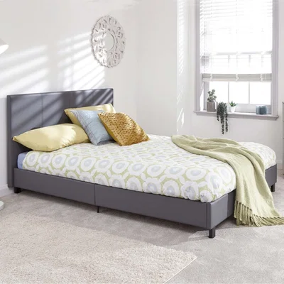 The Range Bed In A Box - Grey / Single