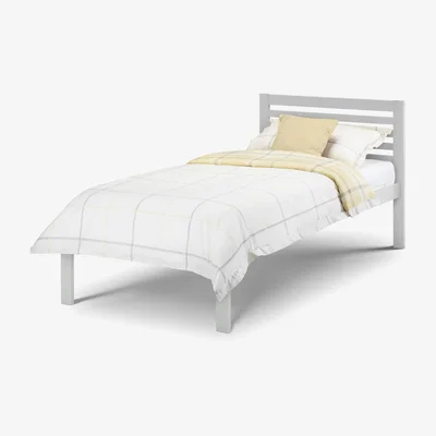 The Range Slocum Single Bed - Light Grey  - Grey
