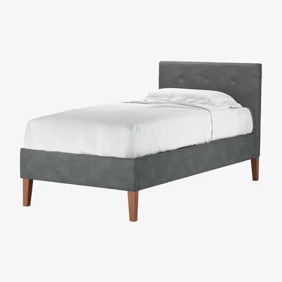 Sofa.com Avery 100cm Single Bed in Niagara Powdered Leather