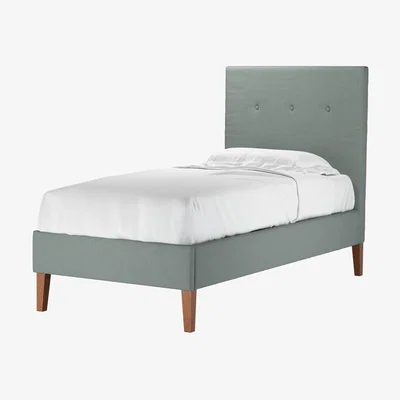 Sofa.com Avery 130cm Single Bed in Hidden Cove Brushed Linen Cotton - sofa.com