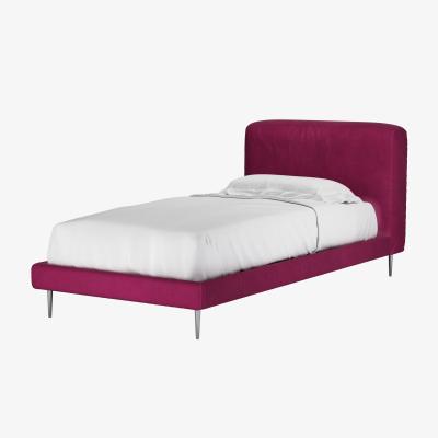 Sofa.com Lucy Single Bed in Persian Rose Smart Velvet