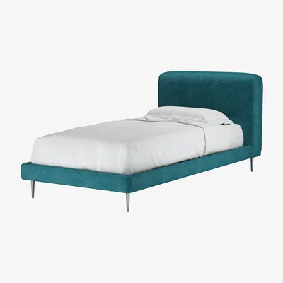 Sofa.com Lucy Single Bed in Neptune Smart Velvet - sofa.com