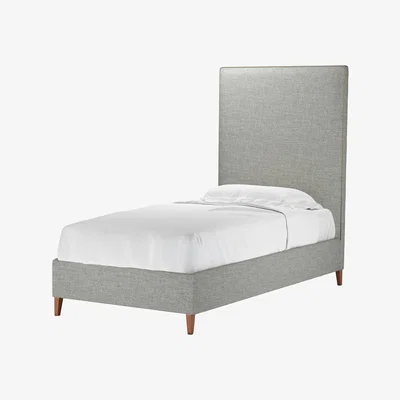 Sofa.com Carter 150cm Single Bed in Grey Marl Highland Tweed - sofa.com