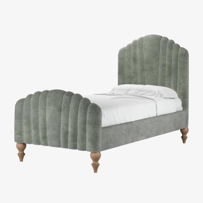Sofa.com Bella Single Bed in Moonstone Speckled Chenille