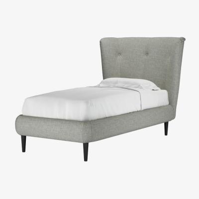 Sofa.com Audrey Single Bed in Grey Marl Highland Tweed - sofa.com