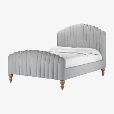 Sofa.com Bella Double Bed in Goodwin Grey Sandgate - sofa.com
