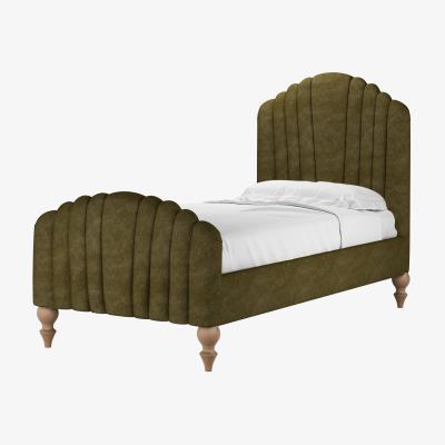Sofa.com Bella Single Bed in Forest Soft Chenille - sofa.com