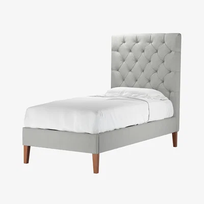 Sofa.com Rosalie 150cm Single Bed in Wishing Well Organic Smart Cotton