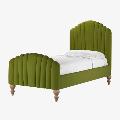 Sofa.com Bella Single Bed in Vine Leaf Organic Smart Cotton