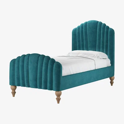 Sofa.com Bella Single Bed in Neptune Smart Velvet - sofa.com