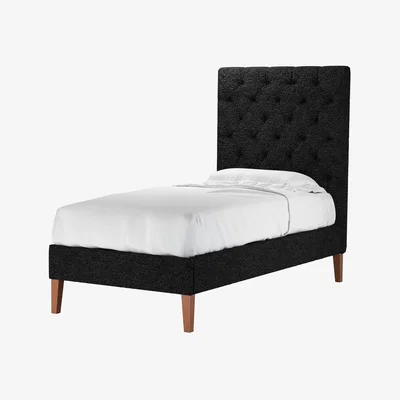 Sofa.com Rosalie 150cm Single Bed in Ashford Textured Boucle - sofa.com