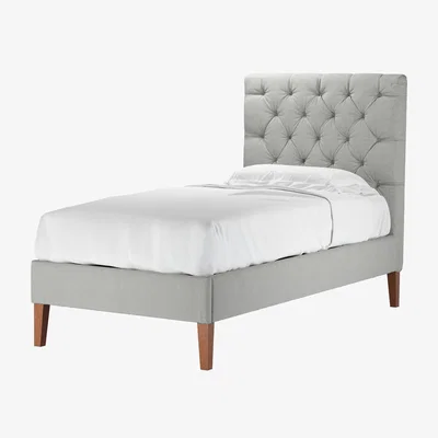 Sofa.com Rosalie 130cm Single Bed in Wishing Well Organic Smart Cotton