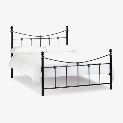 Teddy Beau Julian Bowen Rebecca Bed / Black/Gold / Single