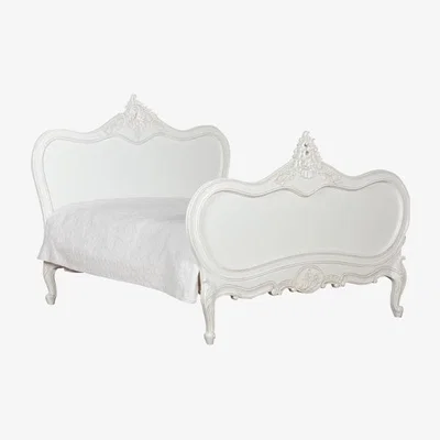 Teddy Beau Maison Reproductions French Chateau Painted Bed / White / Single