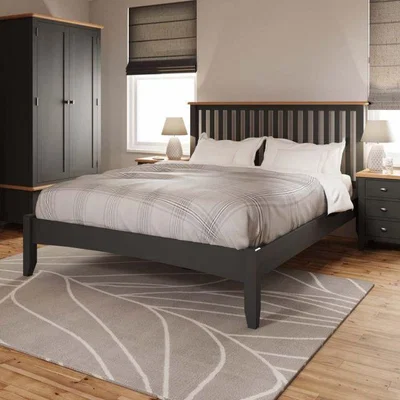 Woods Furniture Rutland Bedframe - Grey Rutland Bedframe Single - Grey