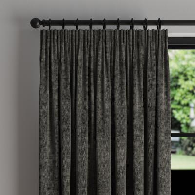 Dunelm Dawson Graphite Thermal Pencil Pleat Curtains Graphite (Grey)