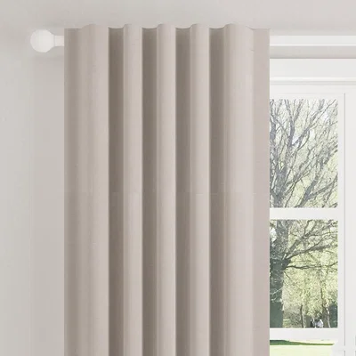 Dunelm Washable Mason Natural Curtains Natural