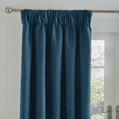 Dunelm Wynter Teal Thermal Pencil Pleat Curtains Teal (Blue)