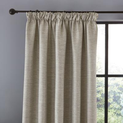 Dunelm Harper Grey Pencil Pleat Curtains Grey
