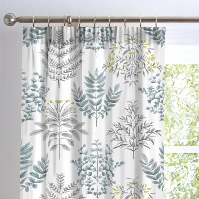 Dunelm Emily Duck Egg 168 x 183cm Pencil Pleat Curtains Duck Egg (Blue)