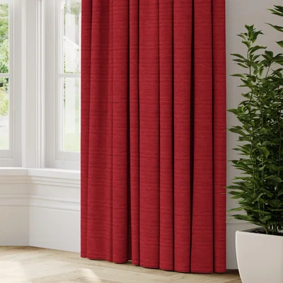 Dunelm Austen Recycled Polyester Made to Measure Curtains Austen Cherry