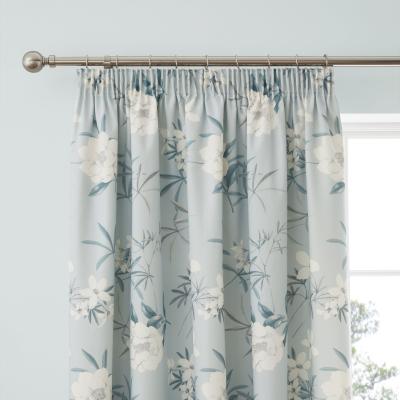 Dunelm Eve Duck Egg Pencil Pleat Curtains Blue