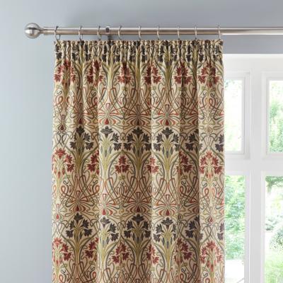 Dunelm Lucetta Jewel Pencil Pleat Curtains Multi Coloured