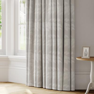 Dunelm Japonica Made to Measure Curtains Japonica Silver