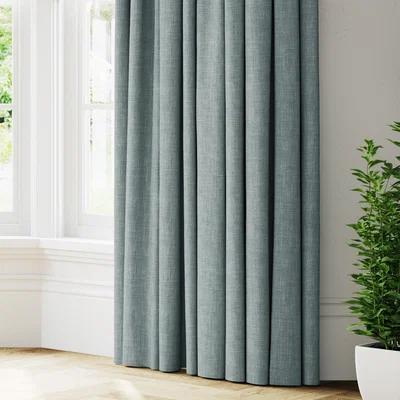 Dunelm Linoso Made to Measure Curtains Linoso Cloud