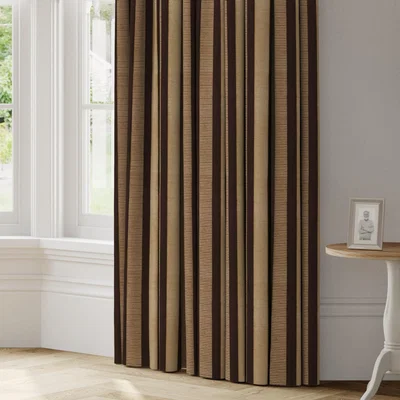 Dunelm TaiPei Made to Measure Curtains Taipei Chenille Chocolate