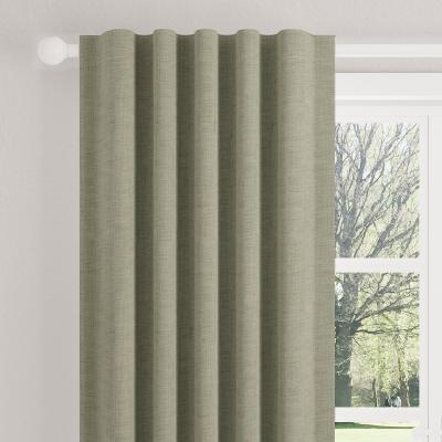 Dunelm Mason Tab Top Pencil Pleat Sage Curtains Sage