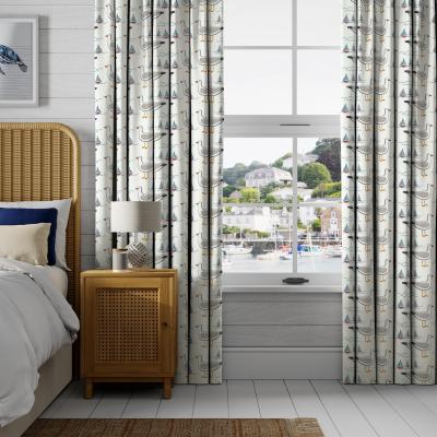 Dunelm Coastal Gull Made to Measure Curtains Gull Multi