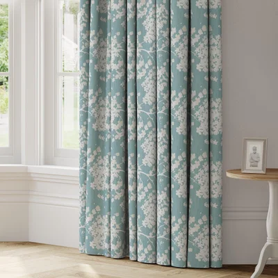 Dunelm Darcey Made to Measure Curtains Darcey Duck Egg