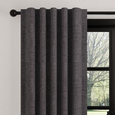 Dunelm Washable Mason Graphite Curtains Graphite (Grey)