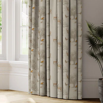 Dunelm Tatton Made to Measure Curtains natural