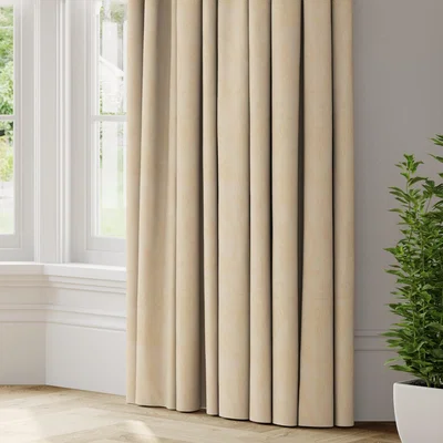 Dunelm Pimlico Made to Measure Curtains Pimlico Cream