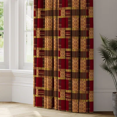 Dunelm Prague Made to Measure Curtains purple