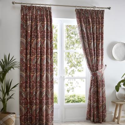 Dunelm Palais Pencil Pleat Curtain 66cm x 72cm MultiColoured