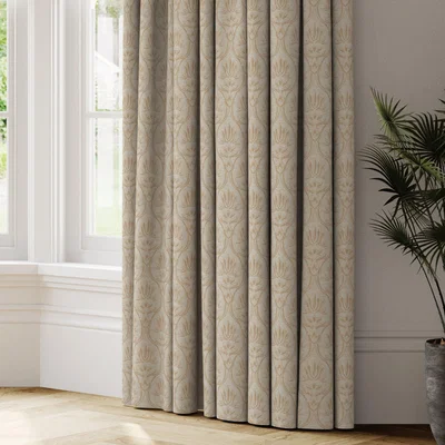 Dunelm Heritage Made to Measure Curtains natural