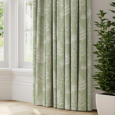 Dunelm Meadow Made to Measure Curtains Meadow Green