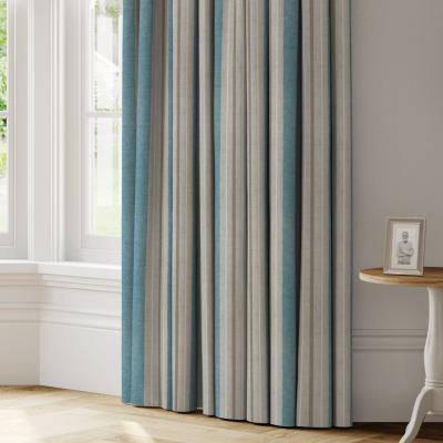 Dunelm Vintage Stripe Made to Measure Curtains blue