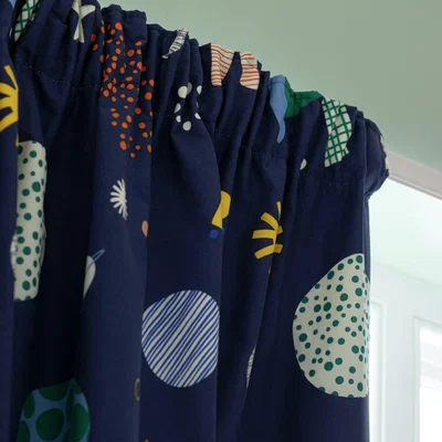 Habitat Habitat Kids Space Blackout Pencil Pleat Curtains- 168x137cm